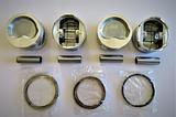 PISTON AND RING SET, .5MM OVERSIZE, TOYOTA 4Y