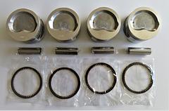PISTON AND RING SET, + 1MM OVERSIZE, TOYOTA 6,7,8FG, 4Y ENGINES